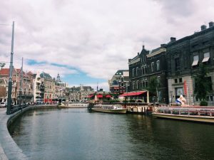 Expat is living and working in Amsterdam